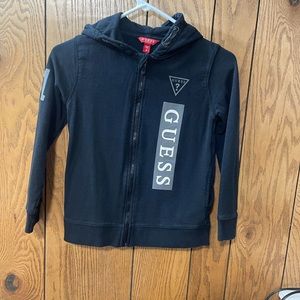 Guess" Hoodie-For boy's-Black